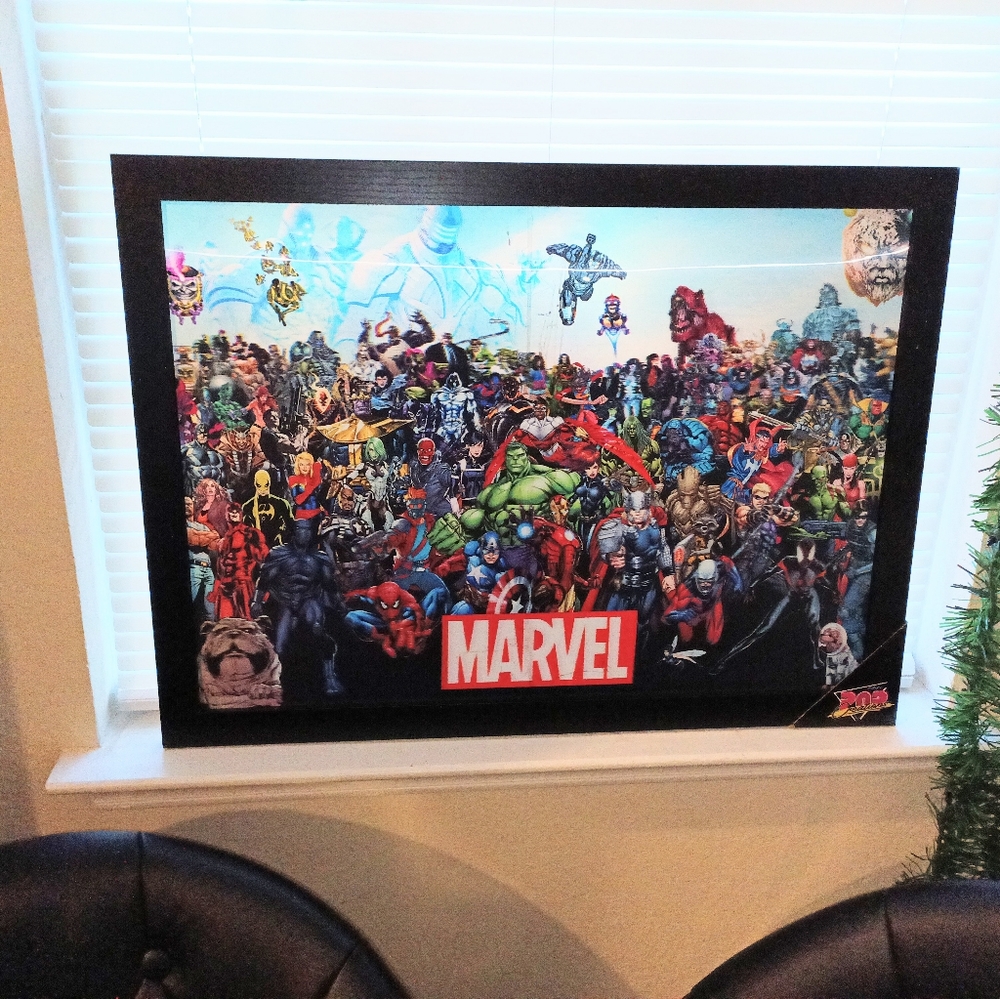Marvel pop art decor